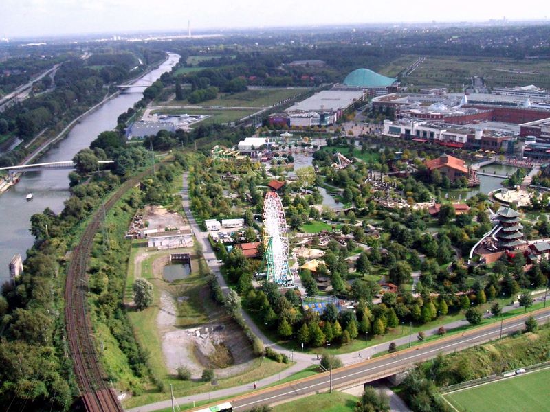 Blick über das Ruhrgebiet