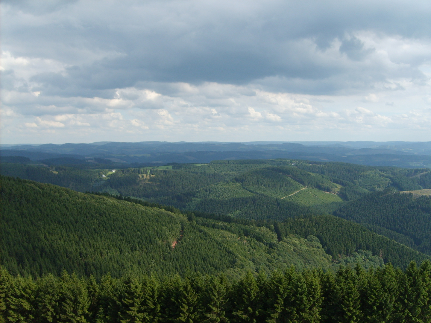 Blick über das Sauerland