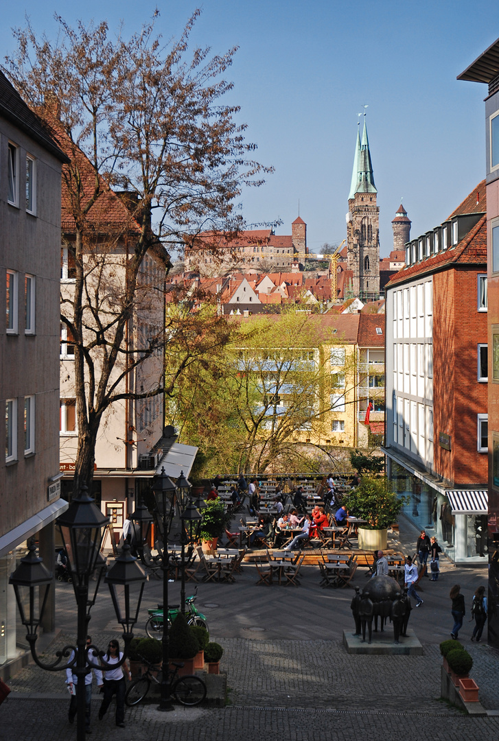 Blick über das Stadtzentrum
