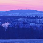 Blick über das südöstliche Dohna zum Cottaer Spitzberg...