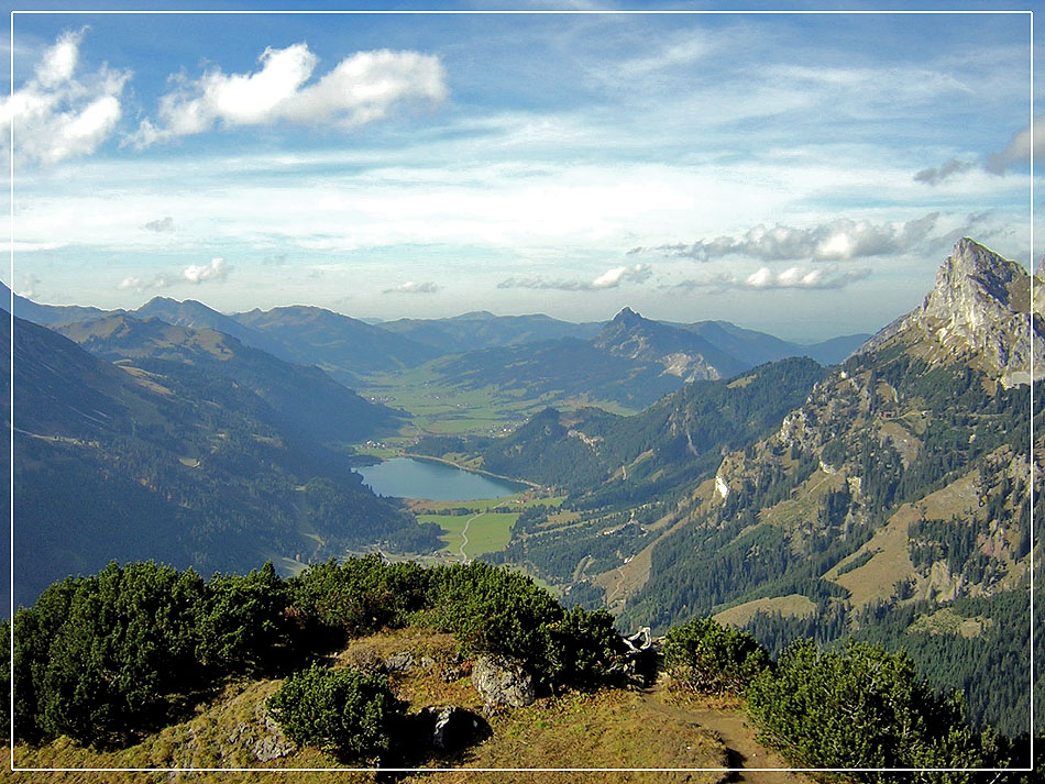 Blick über das Tannheimer Tal