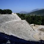 Blick über das Theater von Epidauros