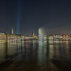 Blick über dei Binnenalster