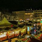 Blick über den Aachener Weihnachtsmarkt