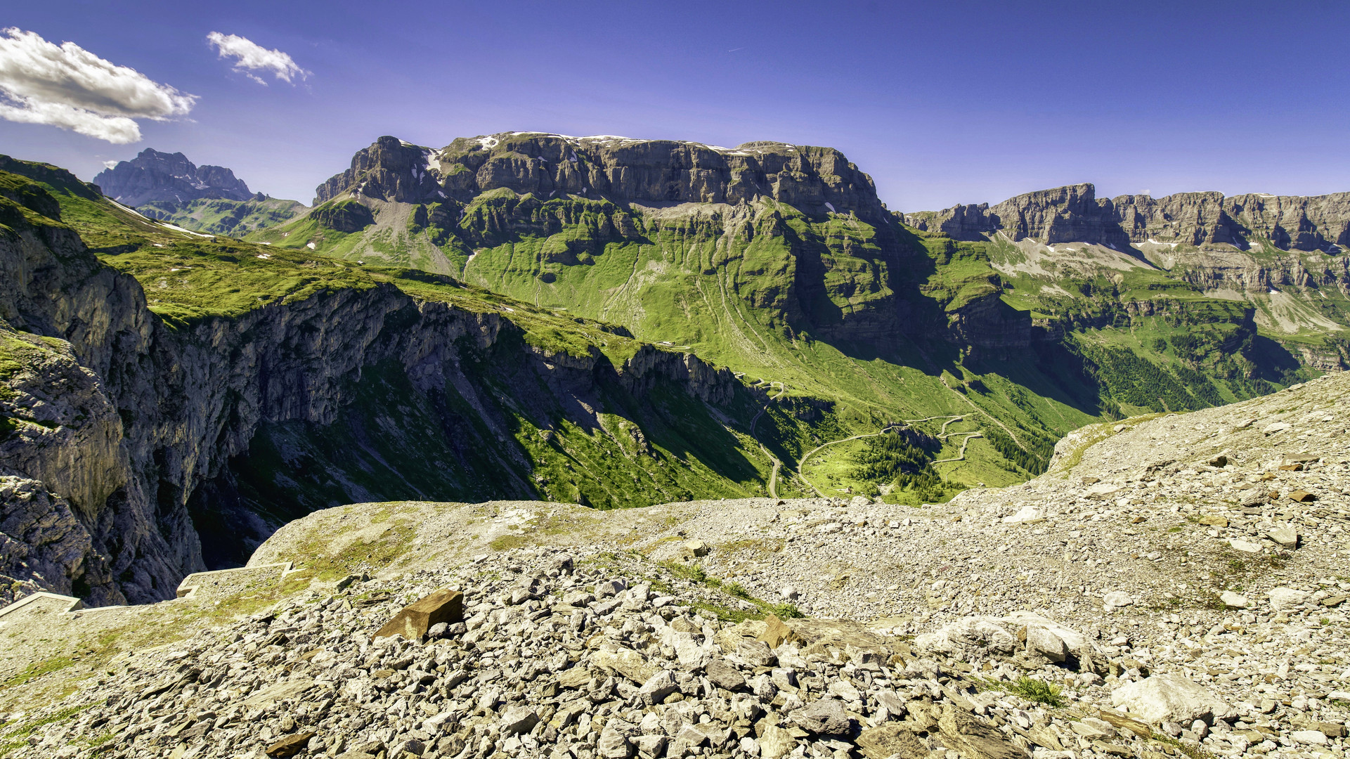 Blick über den Abgrund