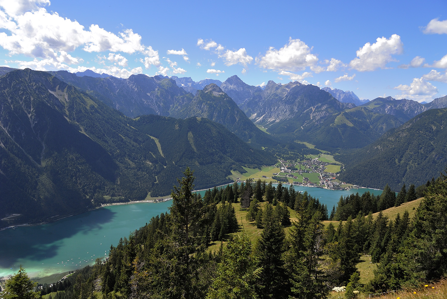 Blick über den Achensee