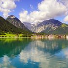 Blick über den Achensee nach Pertisau