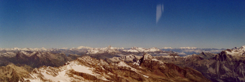 Blick über den Alpen