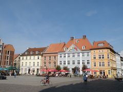 Blick über den "Alten Markt" in Stralsund