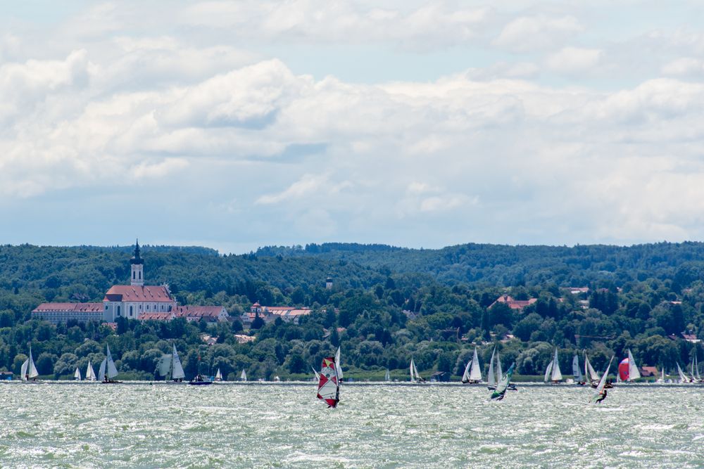 Blick über den Ammersee Foto & Bild architektur, deutschland, europe