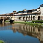 Blick über den Arno auf Ponte Veccio