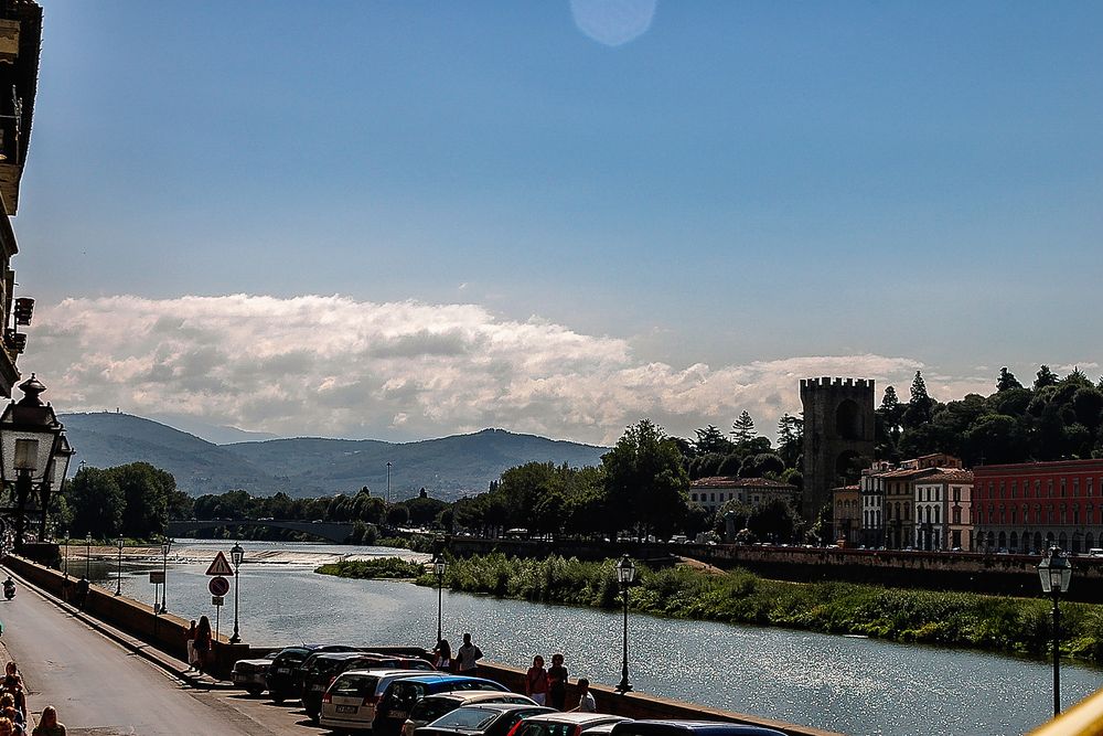 Blick über den Arno
