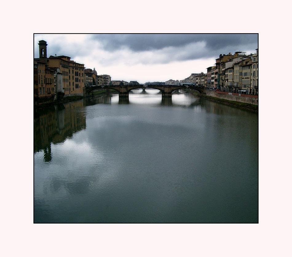 Blick über den Arno.....
