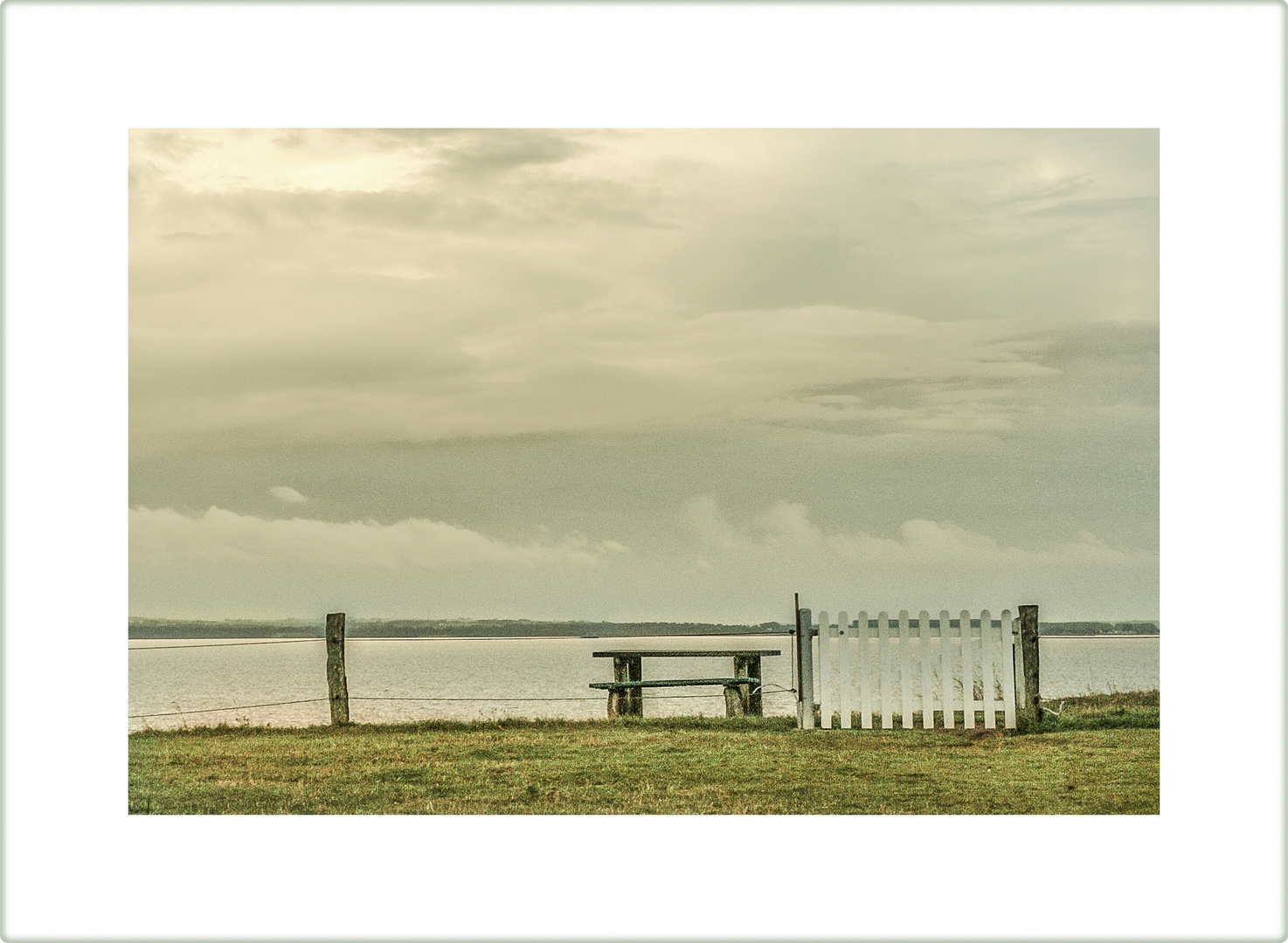 Blick über den Bodden