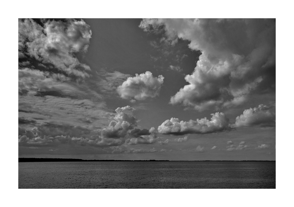 Blick über den Bodden