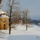 Blick über den Burggarten…