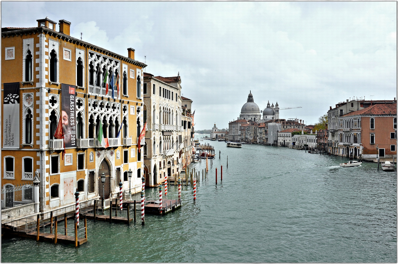 Blick über den Canal Grande bis Santa Maria della Salute