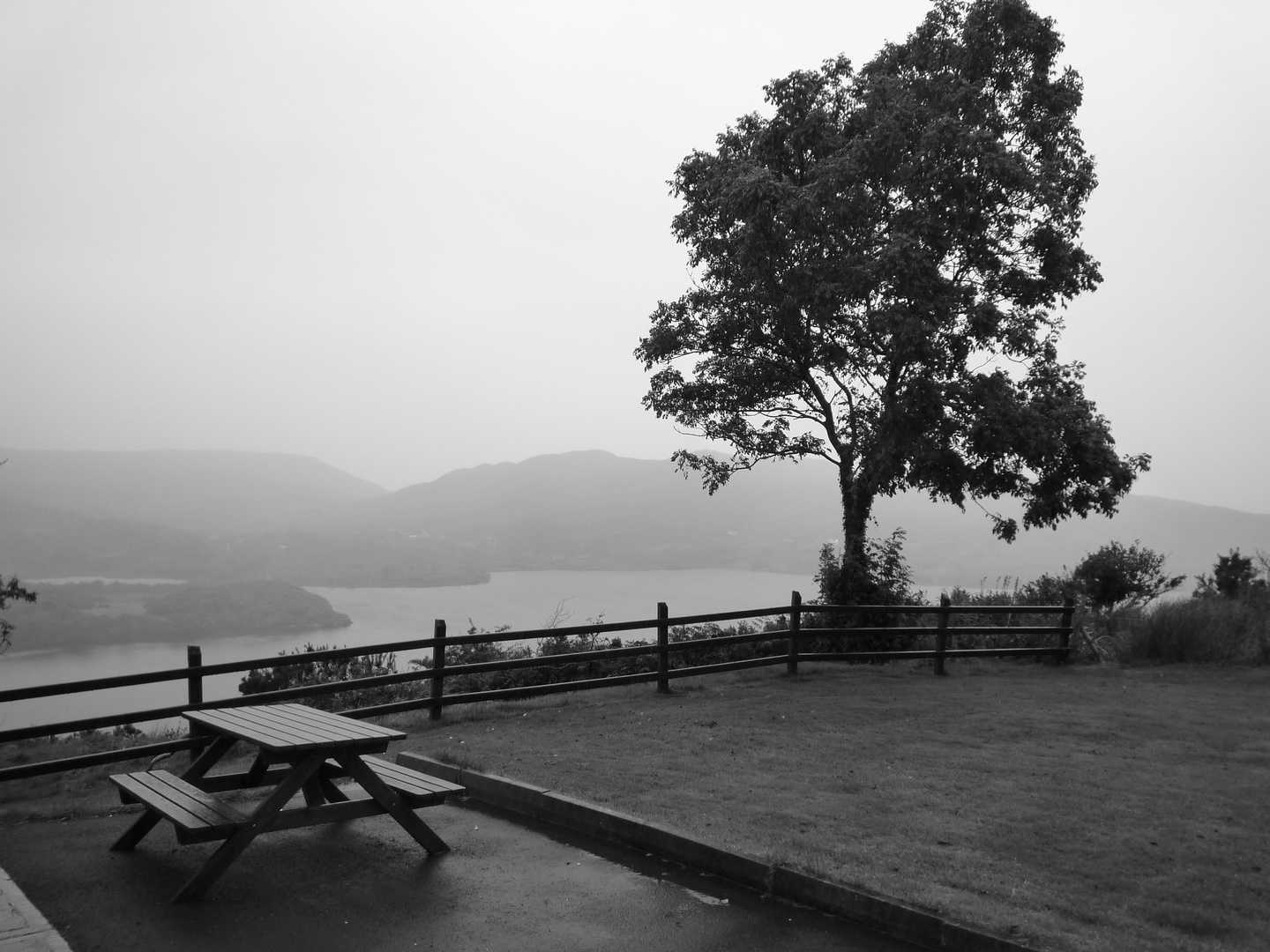 Blick über den Caragh Lake, Co. Kerry