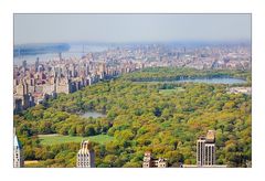 Blick über den Central Park mit San Remo Apartments