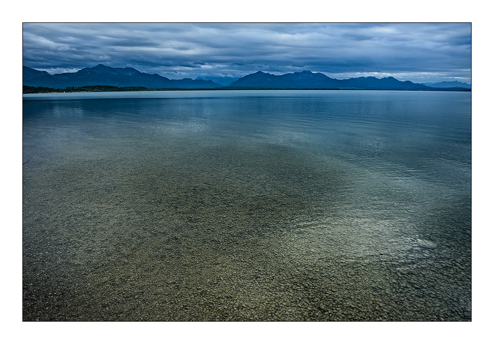 Blick über den Chiemsee