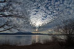 Blick über den Chiemsee 