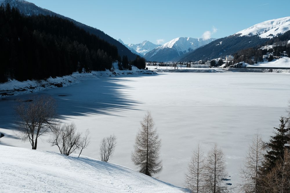 Blick über den Davosersee