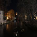 Blick über den Fluss "Gera" in Erfurt...