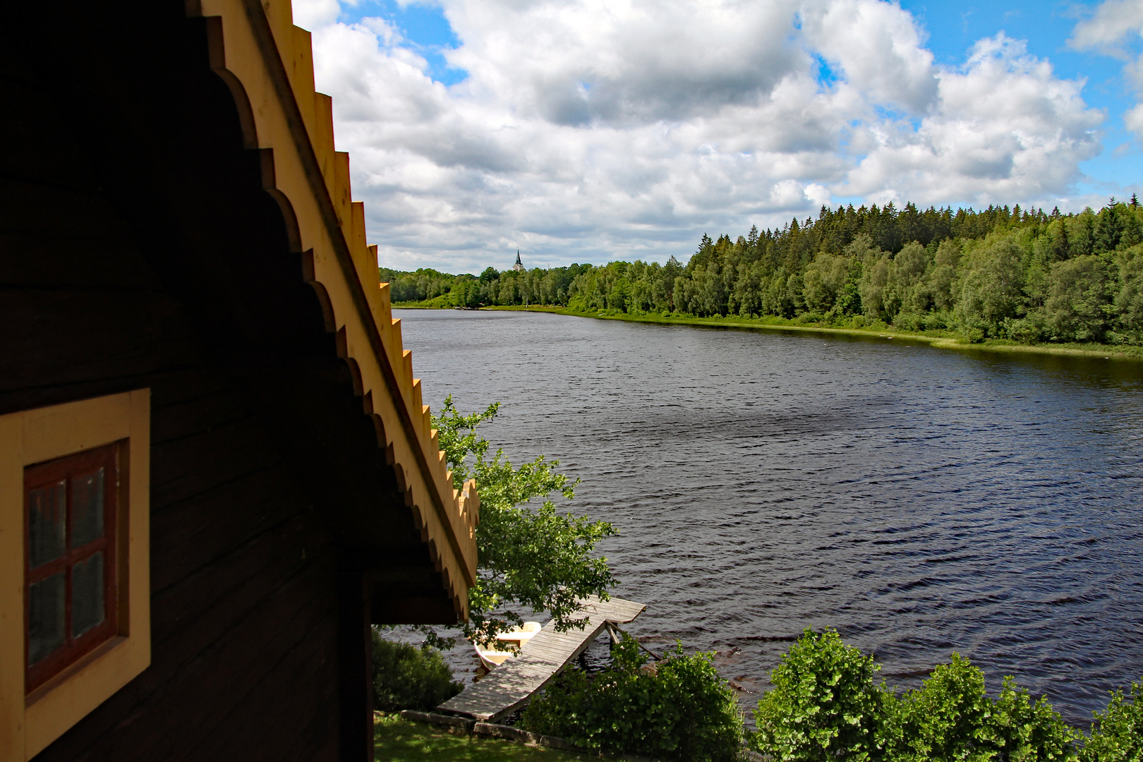 Blick über den Fornebodasjön