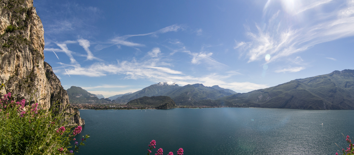 Blick über den Gardasee