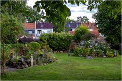 Blick über den Garten