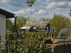 Blick über den Gartenzaun