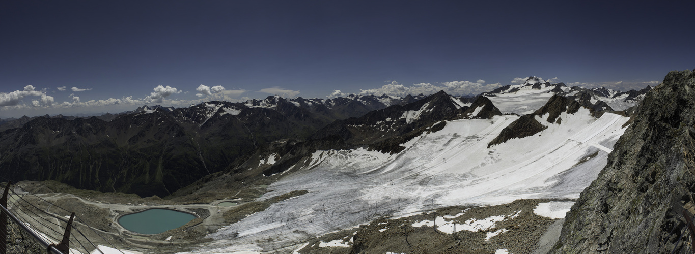 Blick über den Gletscher