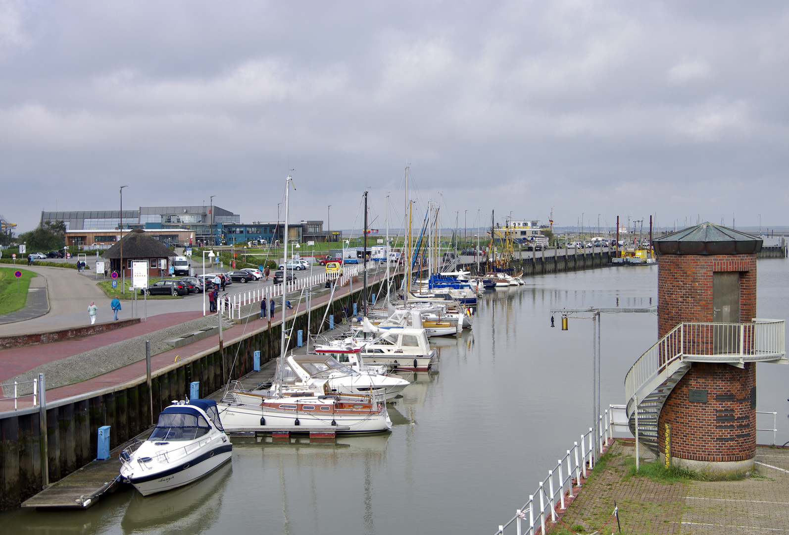 Blick über den Hafen…