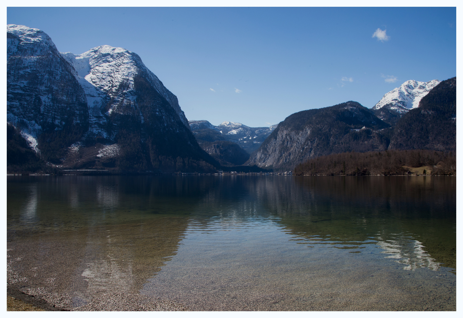 Blick über den Hallstättersee