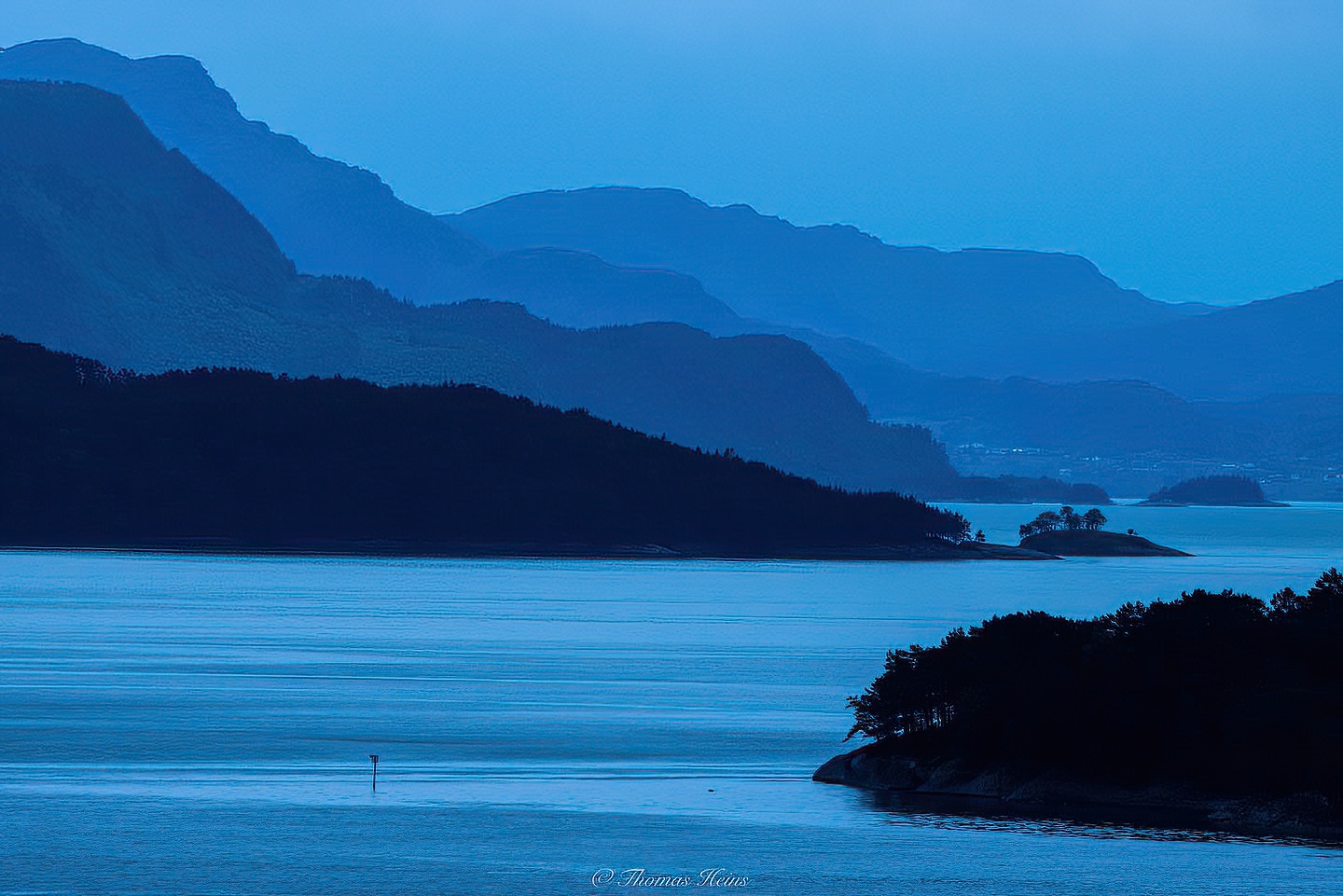 Blick über den Hardangerfjord