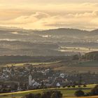 Blick über den Hegau auf den Bodensee 