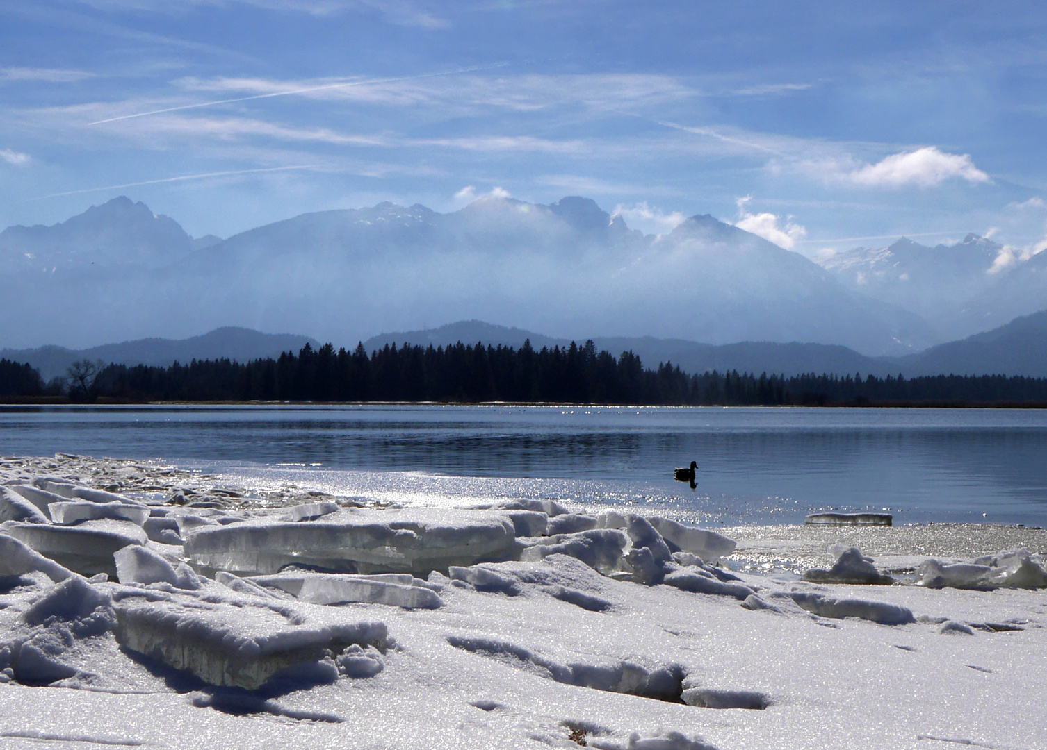 Blick über den Hopfensee