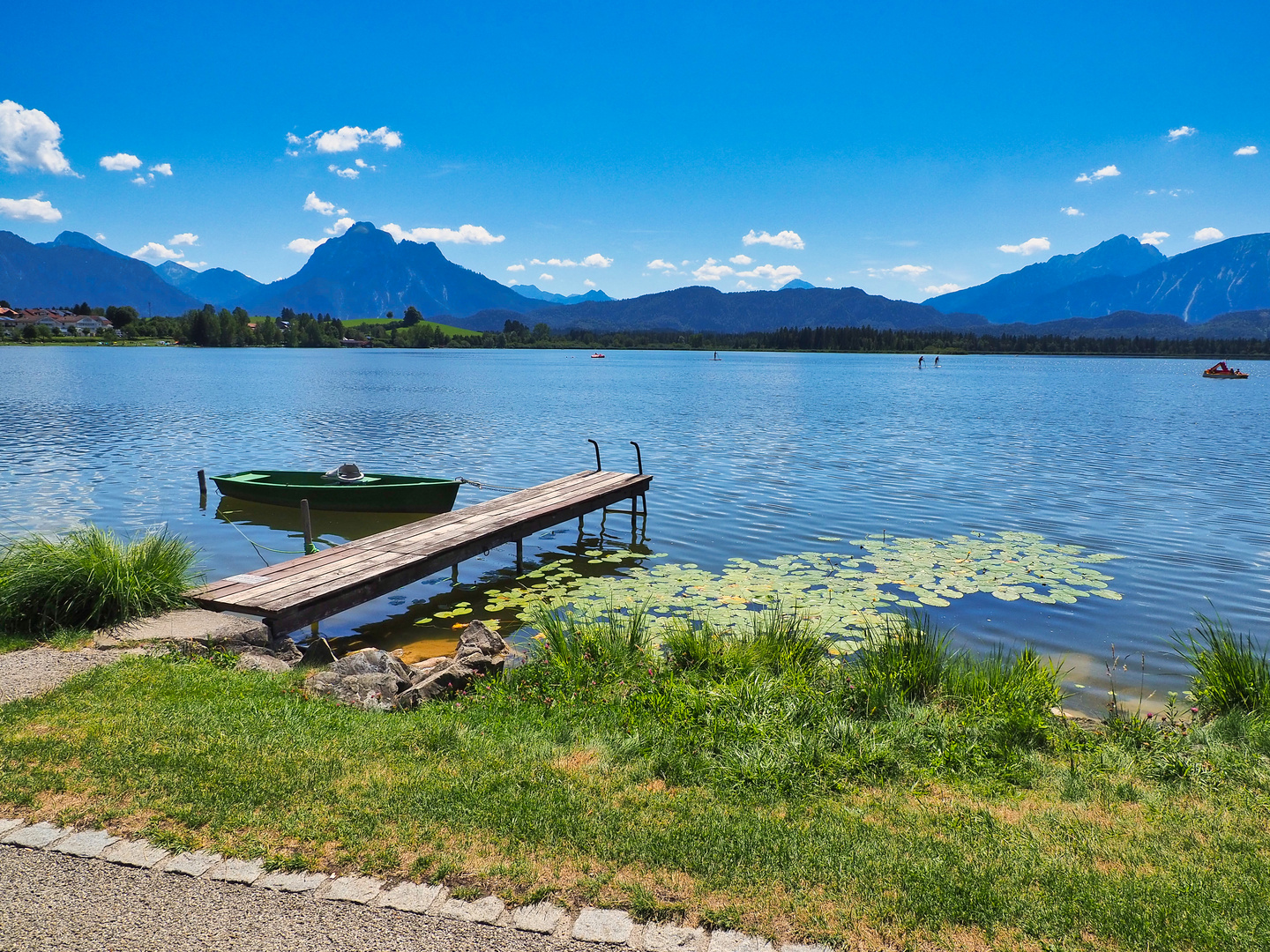 Blick über den Hopfensee