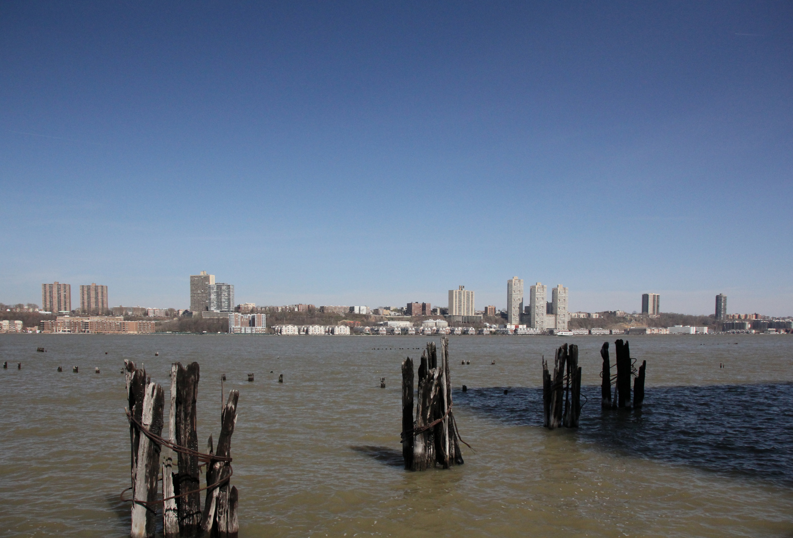 Blick über den Hudson River II auf New Jersey