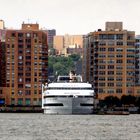 Blick über den Hudson River nach New Jersey