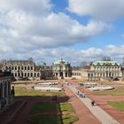 Blick über den Innenhof des Zwinger in Dresden