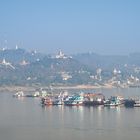 Blick über den Irrawaddy nach Sagaing