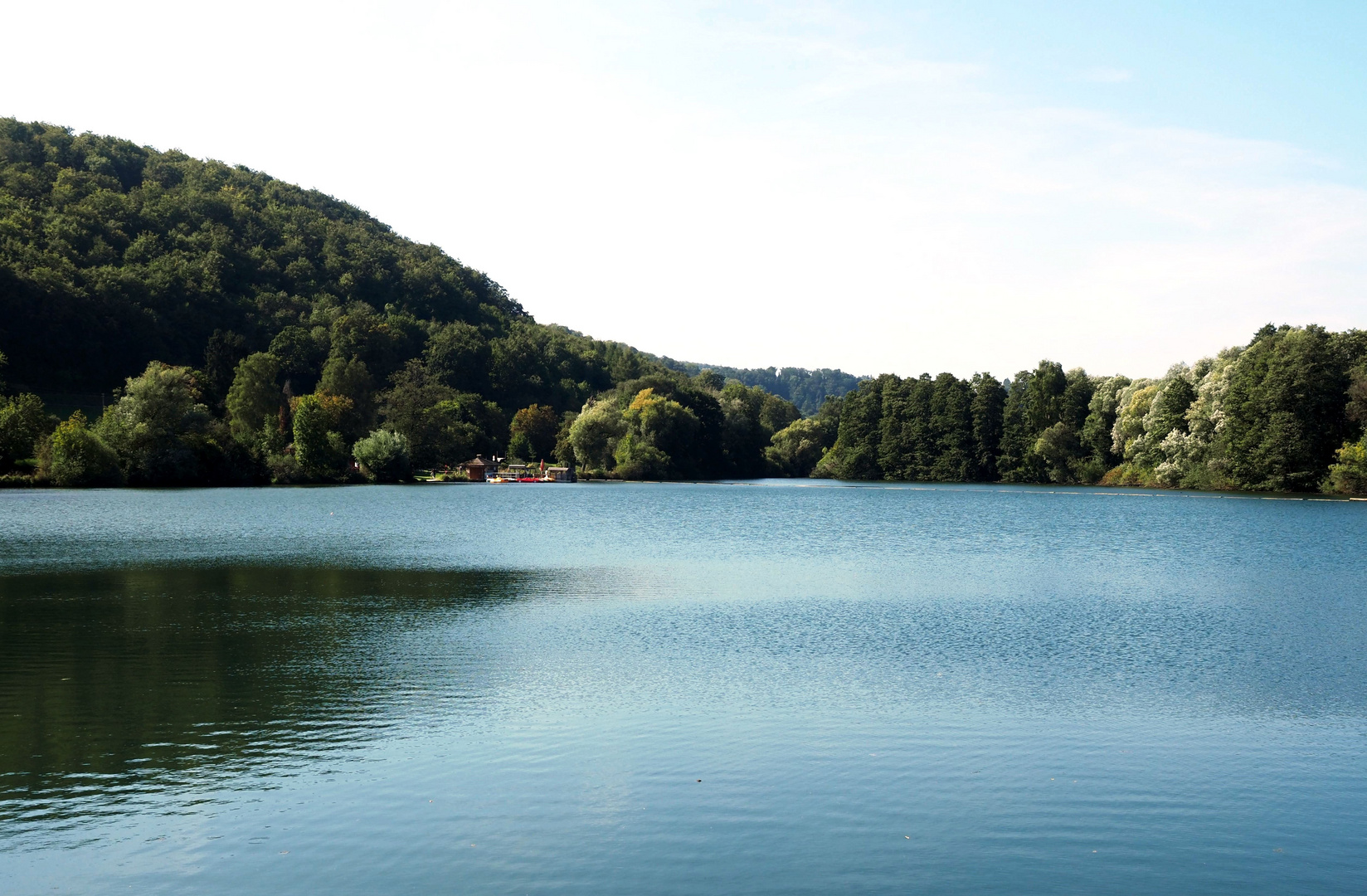 Blick über den Itzelberger See