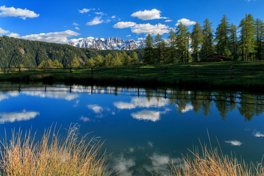 Blick über den kleinen Wuhnleger See