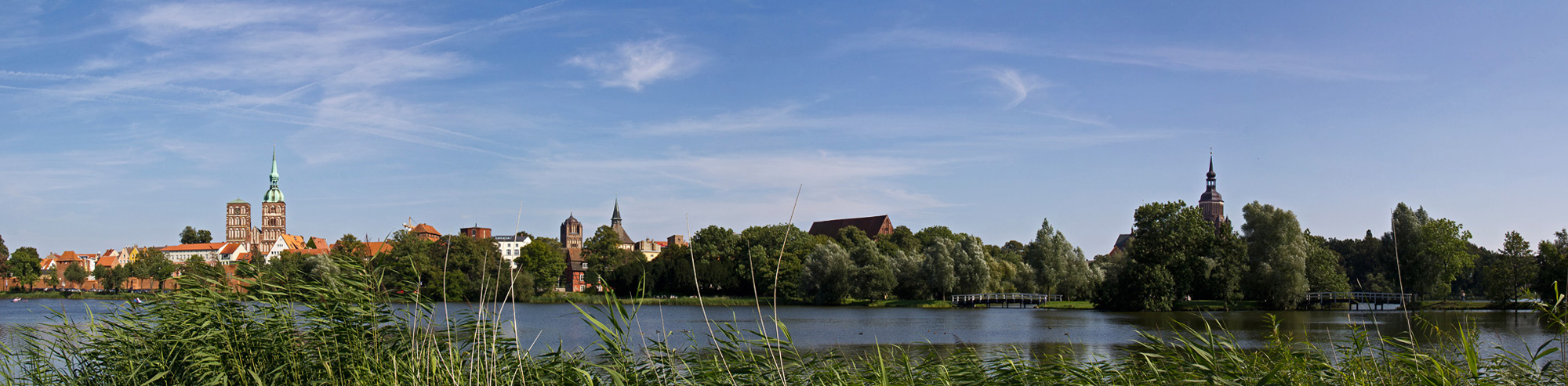 Blick über den Knieperteich