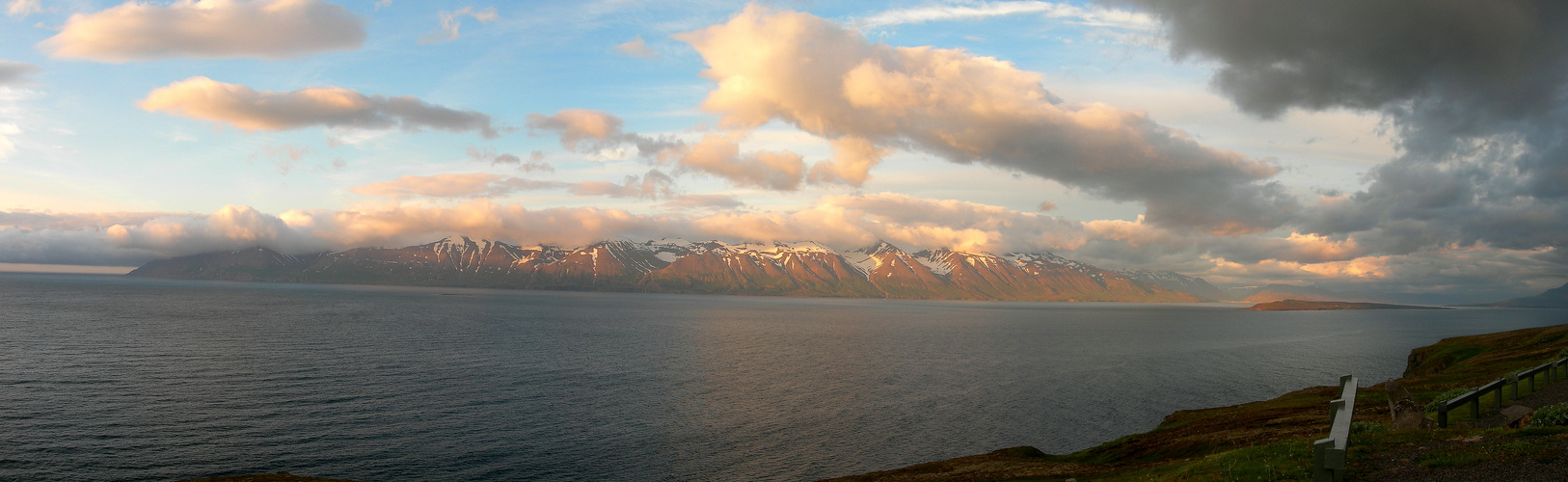 Blick über den Ólafsfjörður