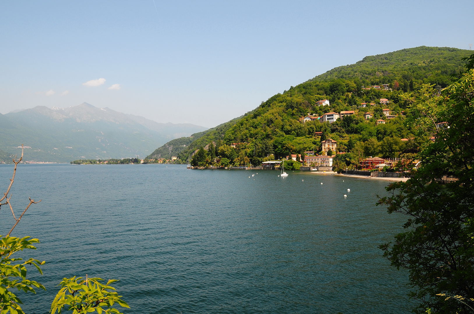 Blick über den Lago Maggiore