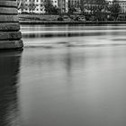 Blick über den Main auf Frankfurt Sachsenhausen