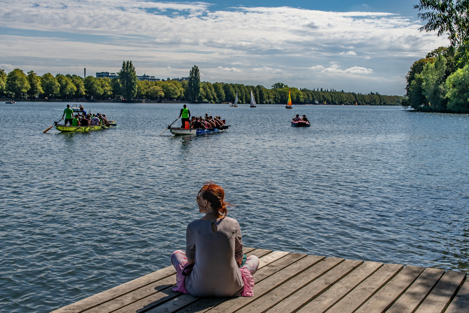 Blick über den Maschsee I - Hannover