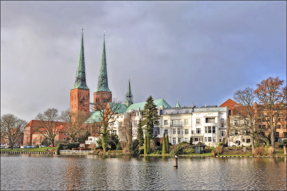 Blick über den Mühlenteich